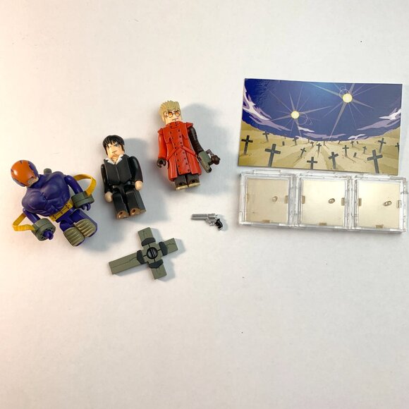 Trigun - Vash the Stampede - Wolfwood - Vintage Toys - Picture 3 of 4